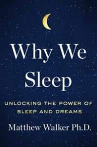 Why we sleep book cover